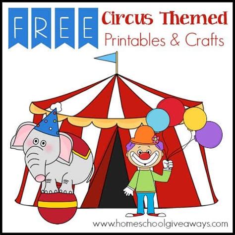 Circus Free Printables